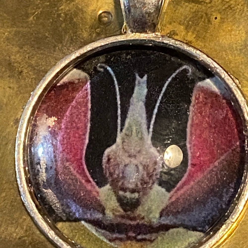 OOAK Bug Pendant Mantis